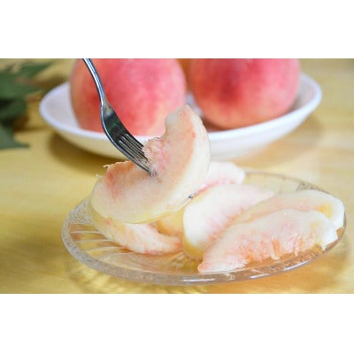 阿部農縁　福島の桃　川中島白桃2kg(6～9玉)　ギフト・贈答用　ふくしまの完熟もも