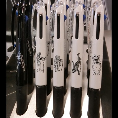 須賀川市オリジナル ウルトラマン ジェットストリーム 3色ボールペン 5種類コンプリートセット