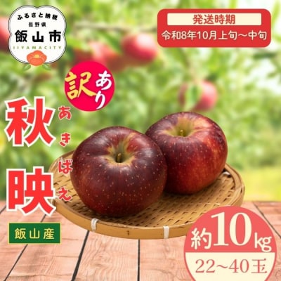 【先行予約丨2026年10月上旬より順次発送】訳あり 秋映【約10kg (22～40玉)】