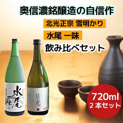 奥信濃銘醸蔵の自信作 飲み比べセット