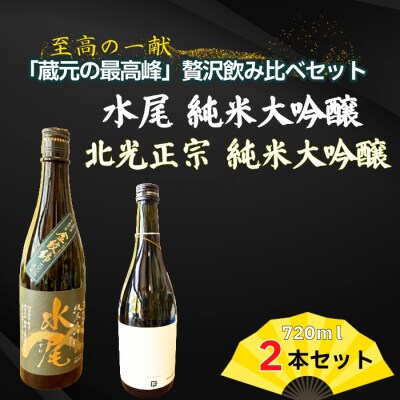 「蔵元の最高峰」贅沢飲み比べ720mlセット
