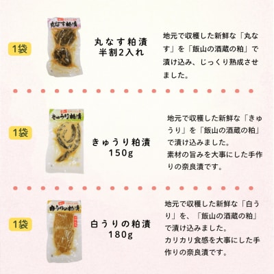 信州の味　野沢菜と漬物セット(9種類11袋)