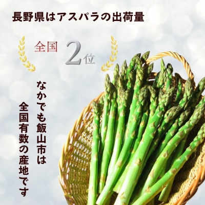 【期間限定】信州産 アスパラガス L・2Lサイズセット 1.25kg