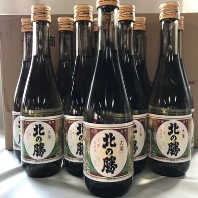 ＜12/21まで年内配送＞根室の地酒北の勝大海300ml×24本 D-08003