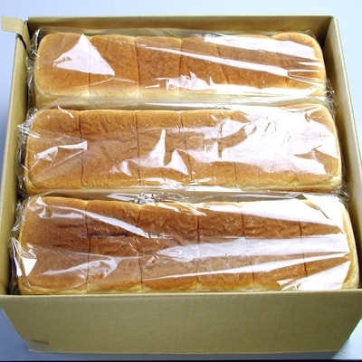 ＜12/21まで年内配送＞生クリーム食パン3斤×3本 A-07005