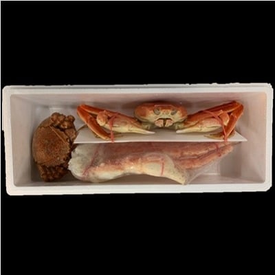 ＜12/21まで年内配送＞三大がにセット E-01018