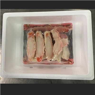 ＜12/21まで年内配送＞ボイルたらばがにカット脚450g B-01041