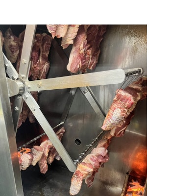 炭火焼　本格焼き豚(冷凍)約600グラム　国産SPF豚使用