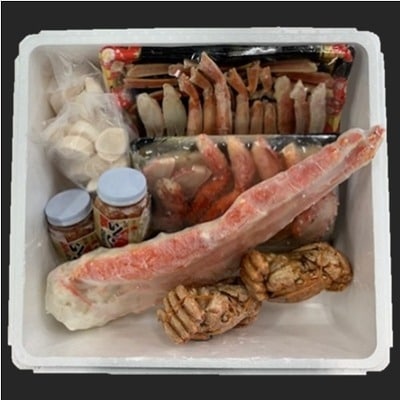 ＜12/21まで年内配送＞かに海鮮6種類セット E-01016