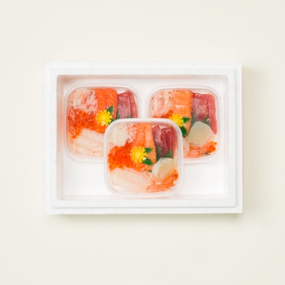 ＜12/7まで年内配送＞海鮮丼の具(6種盛り)×3セット A-10006