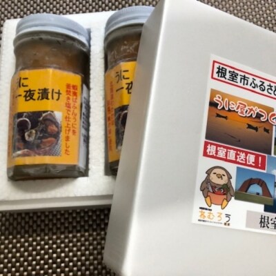 ＜12/14まで年内配送＞うに一夜漬け60g×2本 B-73012