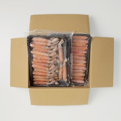 ＜12/10まで年内配送＞しゃぶしゃぶ用ずわいがにポーション500g×2P F-11001