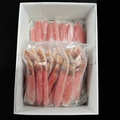 ＜12/10まで年内配送＞しゃぶしゃぶ用ずわいがにポーション500g×2P F-14001