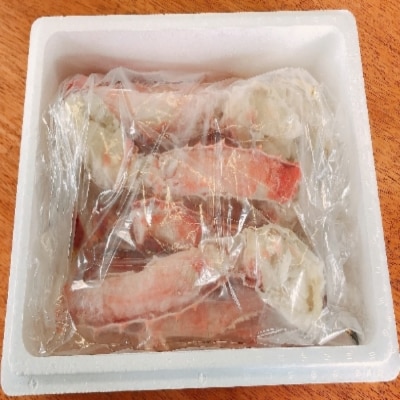 ＜12/21まで年内配送＞★ボイル冷凍たらばがに脚(ハーフカット済み)800g F-59002
