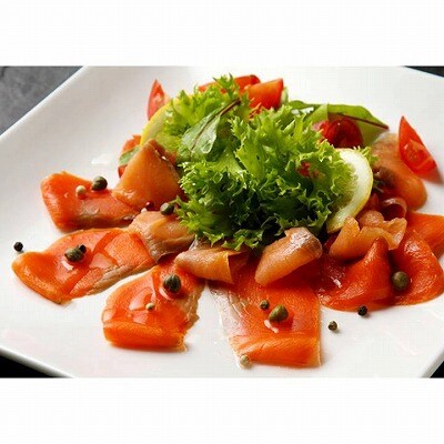 ＜12/21まで年内配送＞★紅鮭スモークサーモン40g×4P A-42121