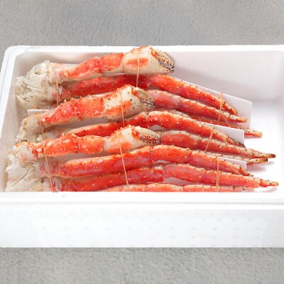 ＜12/21まで年内配送＞タラバガニ脚1～1.2kg×3肩(計3.0～3.6kg) E-58001