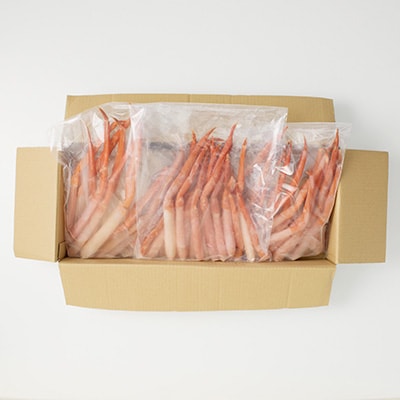 <12/10まで年内配送>紅ズワイガニポーション400g×3P(計1.2kg) B-11075