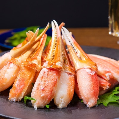 ＜12/21まで年内配送＞ボイル本ズワイガニむき身600gセット B-80001