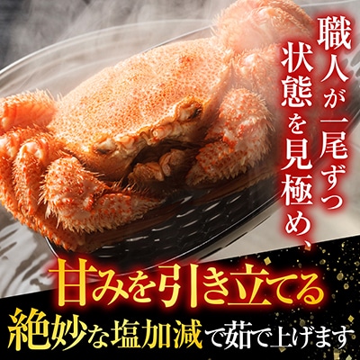 ＜12/21まで年内配送＞毛かに400g前後～550g前後×1尾 B-70021