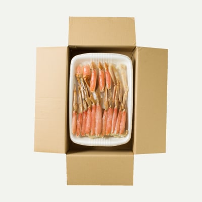 ＜12/10まで年内配送＞カット済み生ずわいがに700～800g×2P B-11088