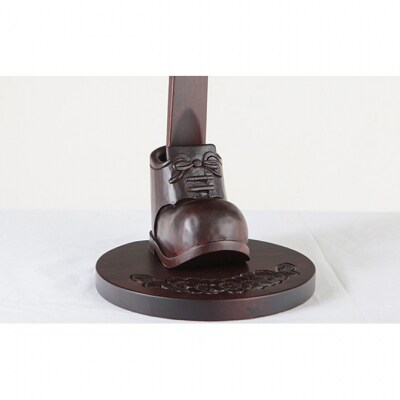 軽井沢彫り　大坂屋家具店 靴べら スタンドセット[54130028]