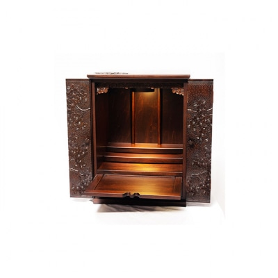 軽井沢彫り　大坂屋家具店　置き仏壇[54130291]