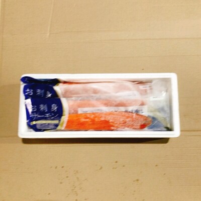 ＜12/14まで年内配送＞トラウトサーモン2～5本&塩銀鮭切り身1切×12P B-09094