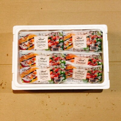 ＜12/14まで年内配送＞サーモン4～8P&塩さばフィレ1枚×20P C-09043