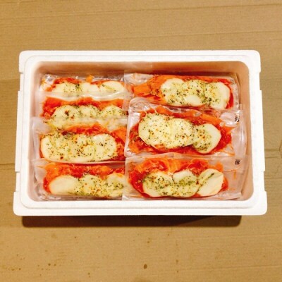 ＜12/14まで年内配送＞サーモンカプレーゼ2kg&塩サーモンハラス220g×10P D-09044