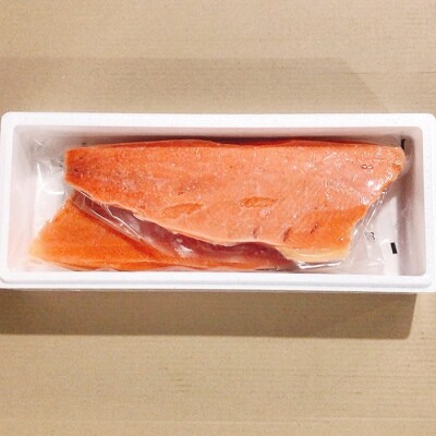 ＜12/14まで年内配送＞お刺身トラウトサーモン1.2kg A-09139