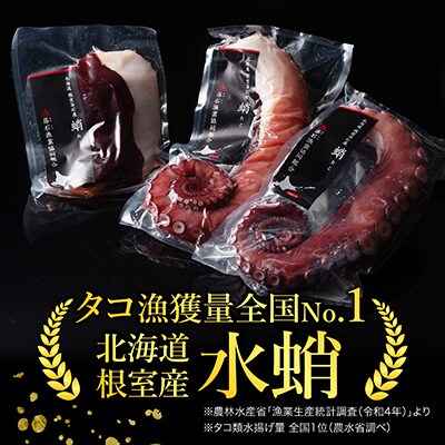 ＜12/14まで年内配送＞★水たこ足2本、たこ頭1切 F-20004