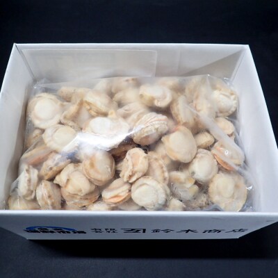 ＜12/10まで年内配送＞ベビーほたて700g×1P(計56～70玉)【加熱調理用】 G-14016