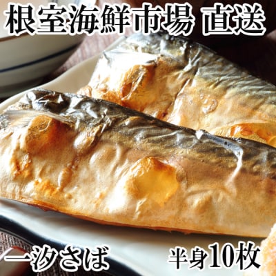 ＜12/10まで年内配送＞根室海鮮市場＜直送＞無添加天然サバフィーレ10枚 G-28022