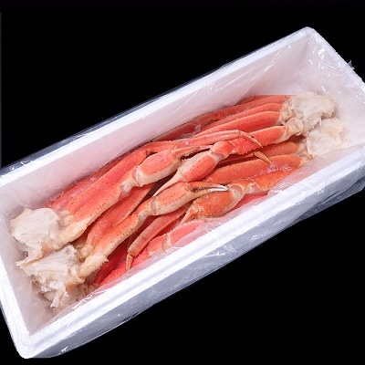 ＜12/10まで年内配送＞ボイル本ずわいがに脚5肩(計約1.2kg) A-28248