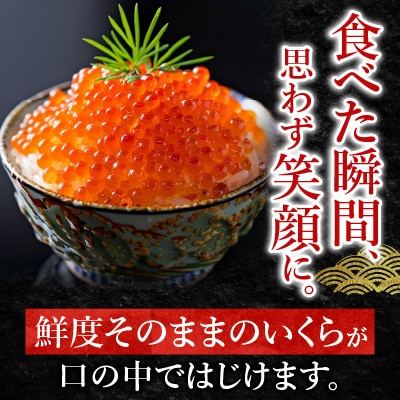 ＜12/17まで年内配送＞鮭いくら醤油漬け80g×8P(計640g) B-81019