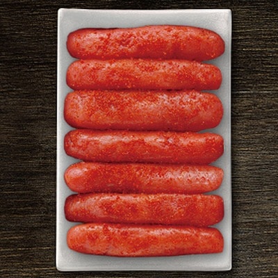 ＜12/17まで年内配送＞熟成辛子明太子500g×2P(計1kg) G-16022