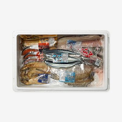 ＜12/21まで年内配送＞海鮮セットA(さんま2種・タコ・干物4種・紅鮭) C-36011