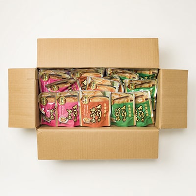 ＜12/14まで年内配送＞さけのやわらか煮セット3種各5P(計15P) A-09154