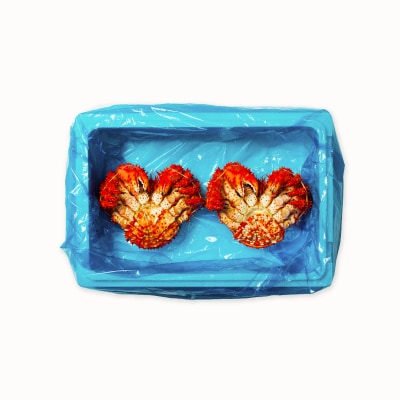 ＜12/14まで年内配送＞★花咲かに700g×2尾(計1.4lg) F-20013