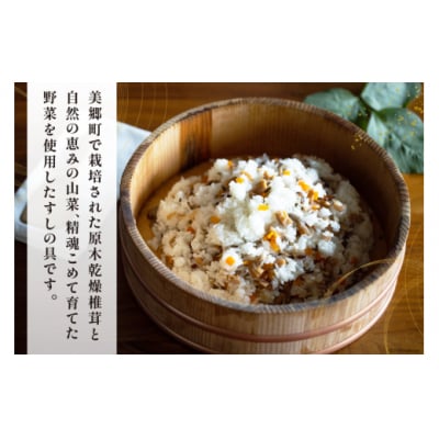 すしの具 セット お米 3kg 2合用 農林産物直売所 美郷ノ蔵 宮崎県 [31ab0060]