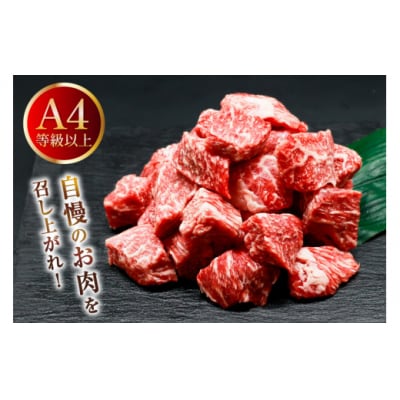 肉 牛肉 宮崎牛うで肉 サイコロカット 500g×3 計1.5kg [31bm0060]