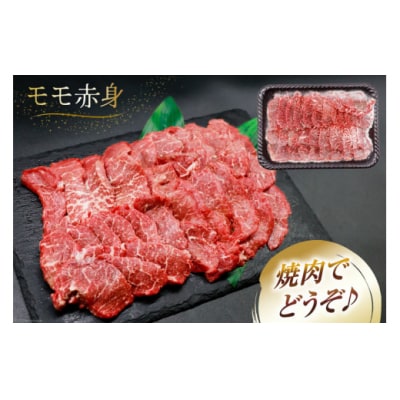 【A4等級以上】 肉 牛肉 宮崎牛 赤身 モモ赤身 焼肉用 500g [31bm0046]