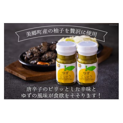 調味料 青ゆずごしょう 60g×2本 セット 春夏秋冬いっつもや 宮崎県 [31ab0104]