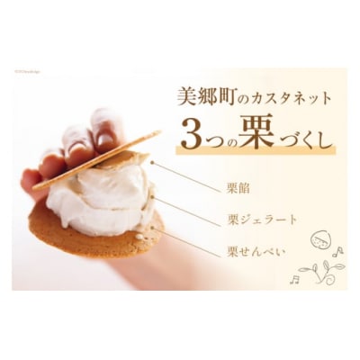 美郷栗 カスタネット 3個 OttO-OttO 宮崎県 美郷町 栗 デザート [31ae0007]