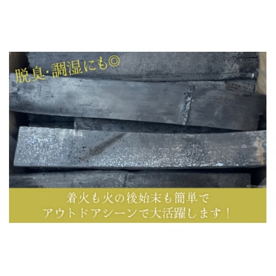 竹炭 宇納間産竹炭 2kg ROCKY WOOD JOB 宮崎県 美郷町 炭 [31bh0008]