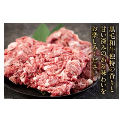 黒毛和牛 切り落とし 500g×2 計1kg アグリ産業匠泰 宮崎県 美郷町 [31be0048]