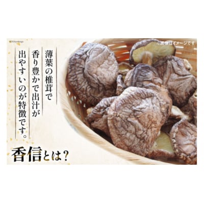 宮崎県産 乾椎茸 食べ比べ セット 天白 どんこ 80g 香信 40g 2種 [31ac0044]