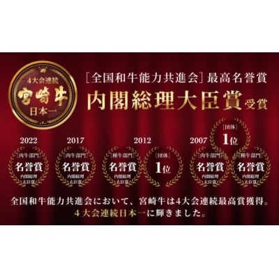 3回 定期便 宮崎牛 特上 ロース ステーキ 300g×2枚×3回 [31be0064]