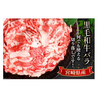 肉 牛肉 黒毛和牛バラ 切り落し 300g×4 計1.2kg 甲斐精肉店 [31as0118]