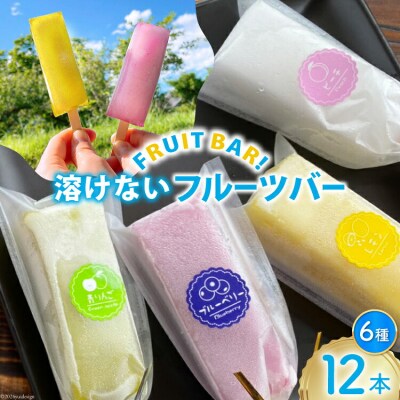 【期間限定発送】 溶けない フルーツバー 12本 セット 栗菓子工房みず穂屋 [31at0010]